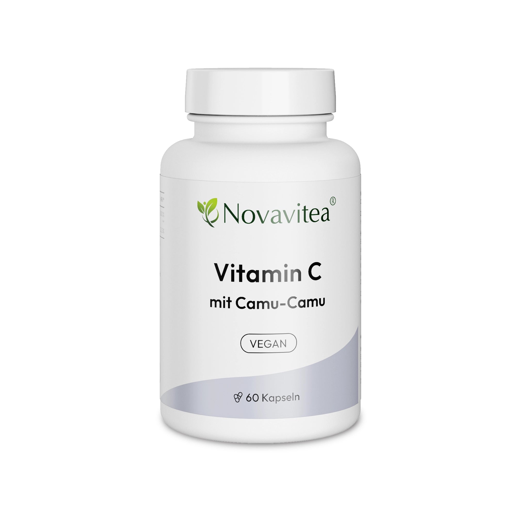 Vitamin C und Camu-Camu Vegan Nahrungsergänzungsmittel Novavitea