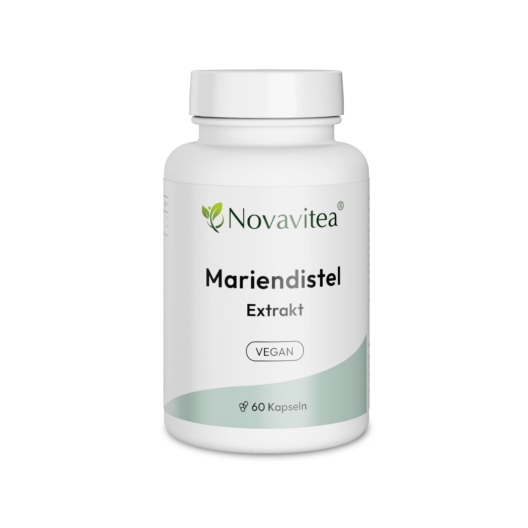 Mariendistel Extrakt Vegan Nahrungsergänzungsmittel Novavitea